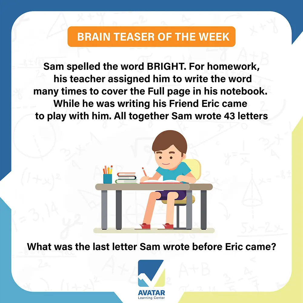 Brain teaser 4