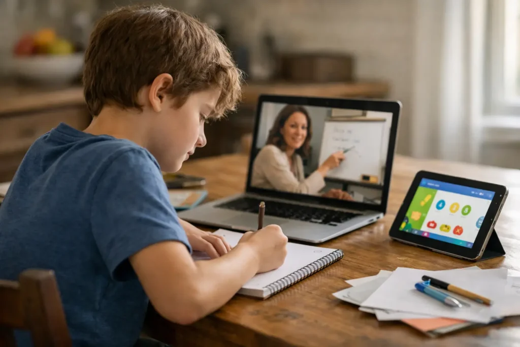 Live Math Instruction vs. Math Apps: What Works Best?