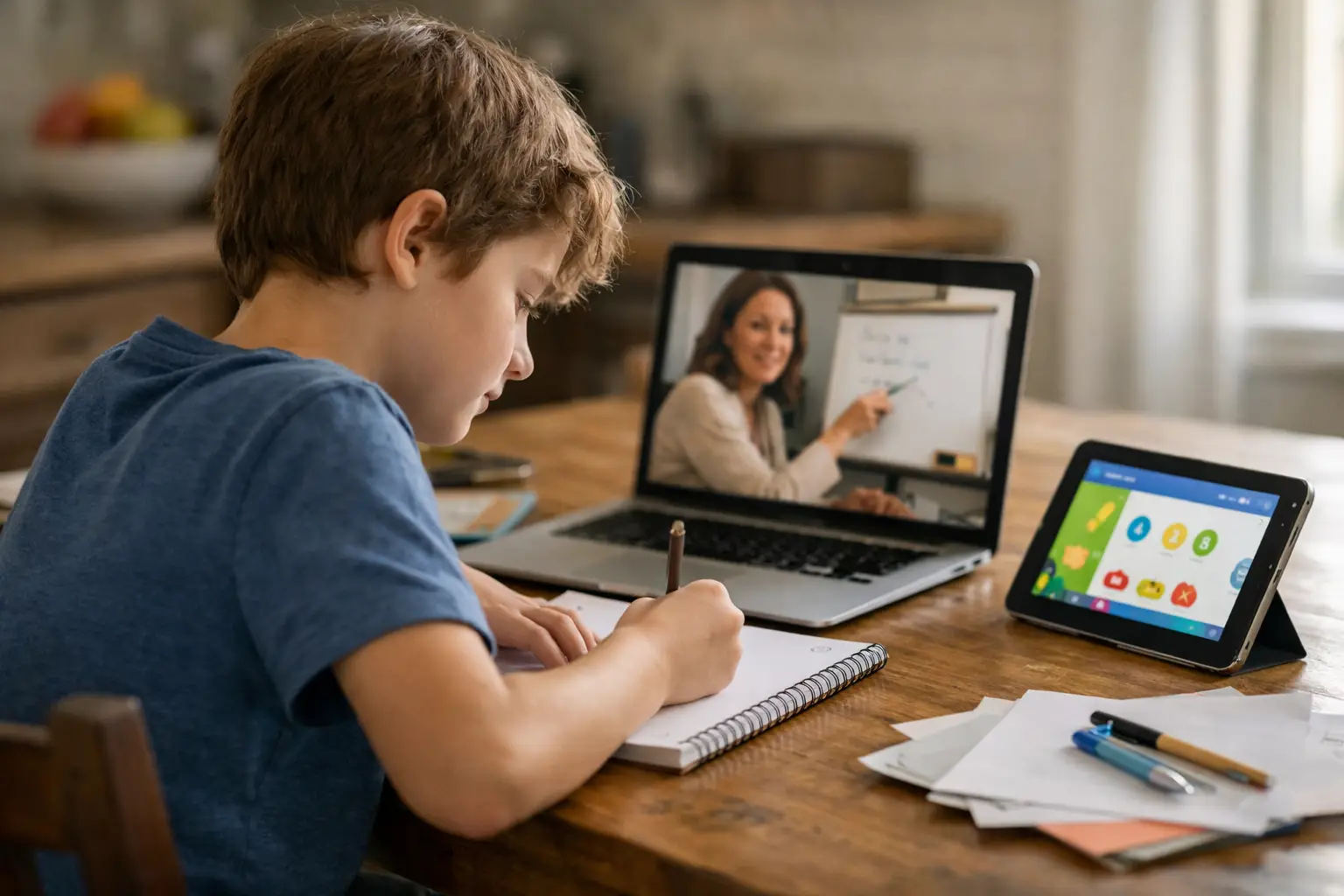 Live Math Instruction vs. Math Apps: What Works Best?